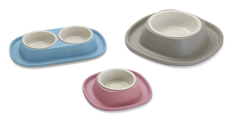 Plastic Bowl With Silicone Base